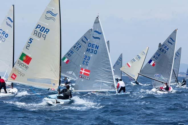 2014 ISAF Sailing World Cup, Hyeres, France - Finn © Thom Touw http://www.thomtouw.com